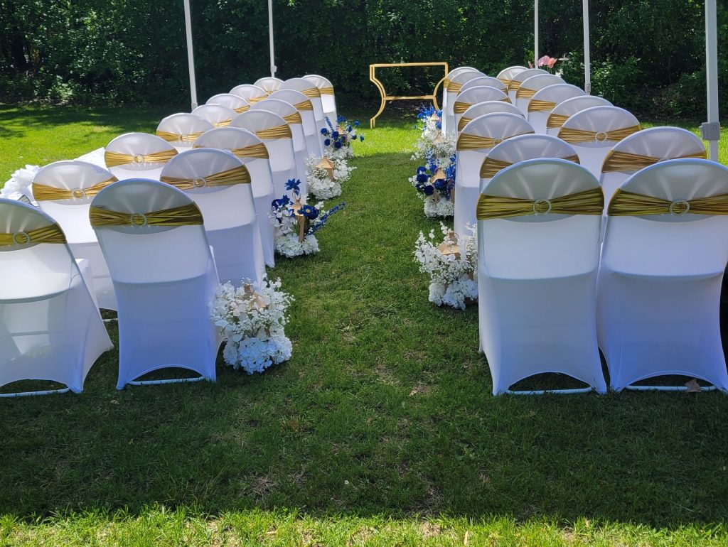 Garden wedding · outdoor ceremony · 23 May 2025