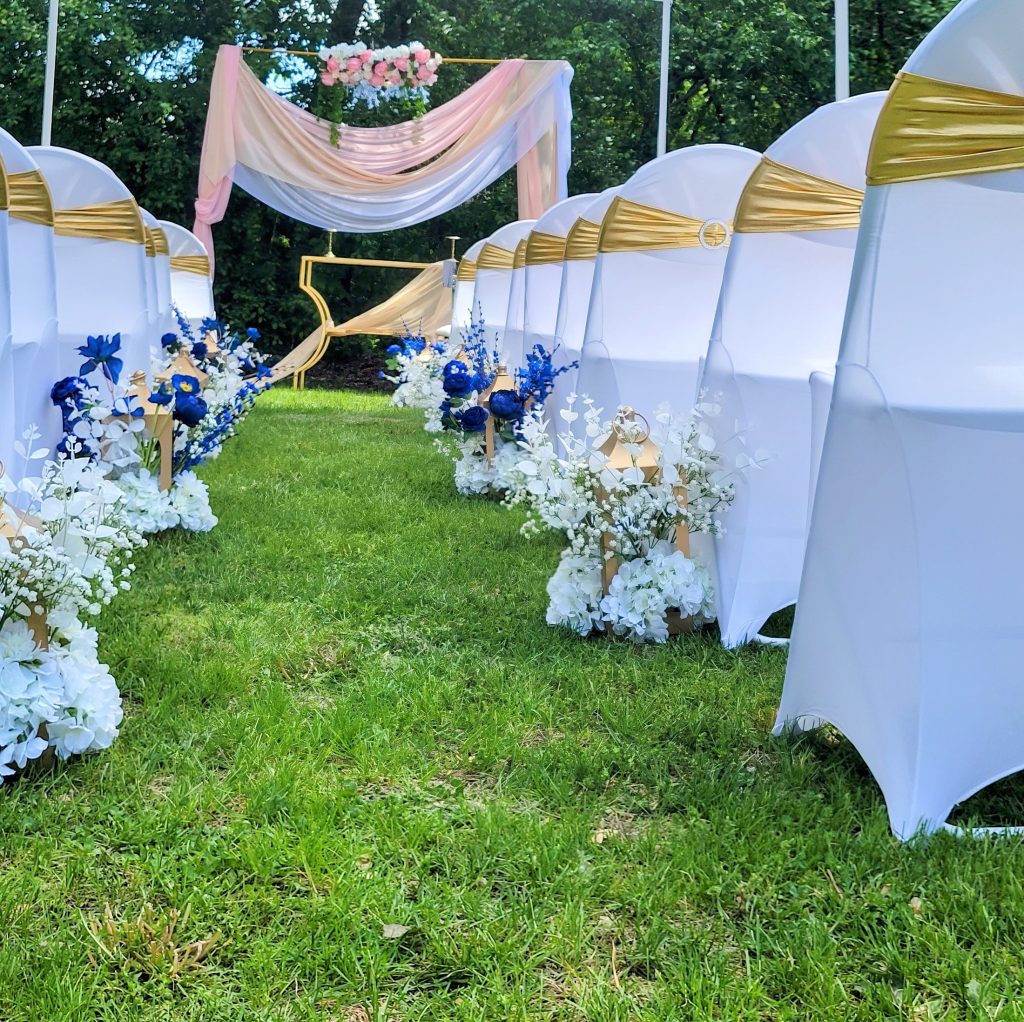 Garden wedding · outdoor ceremony · 23 May 2025