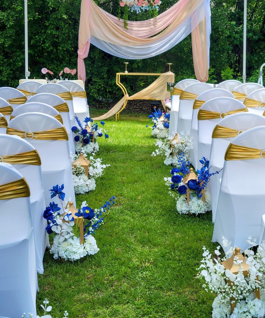 Garden wedding · outdoor ceremony · 23 May 2025
