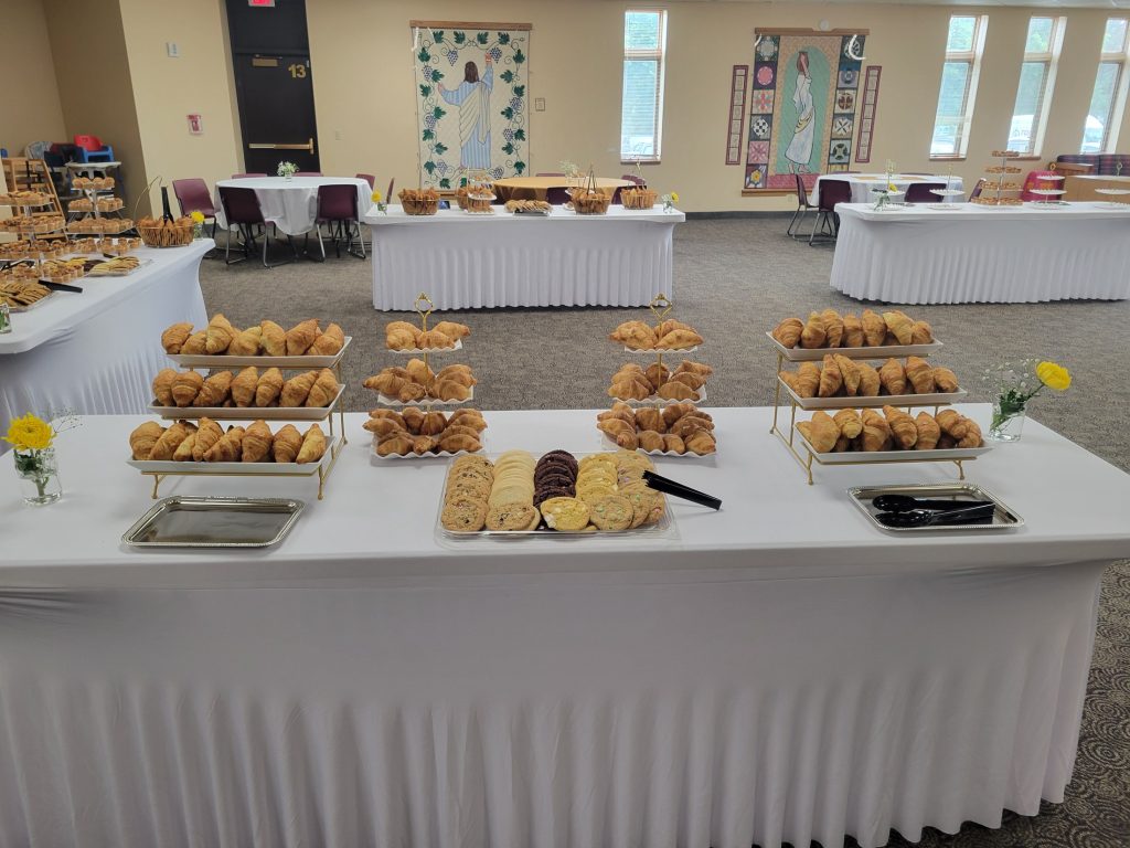 Dessert and pastry display · 18 June 2025
