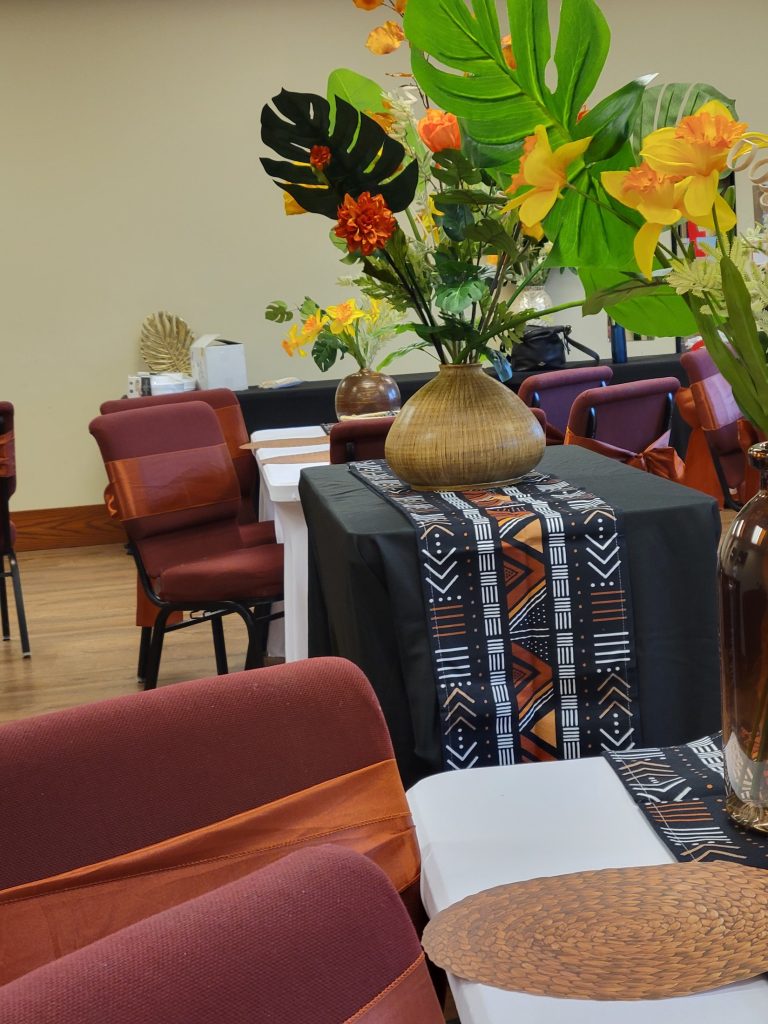 African celebration · mudcloth and tropicals · 17 April 2026