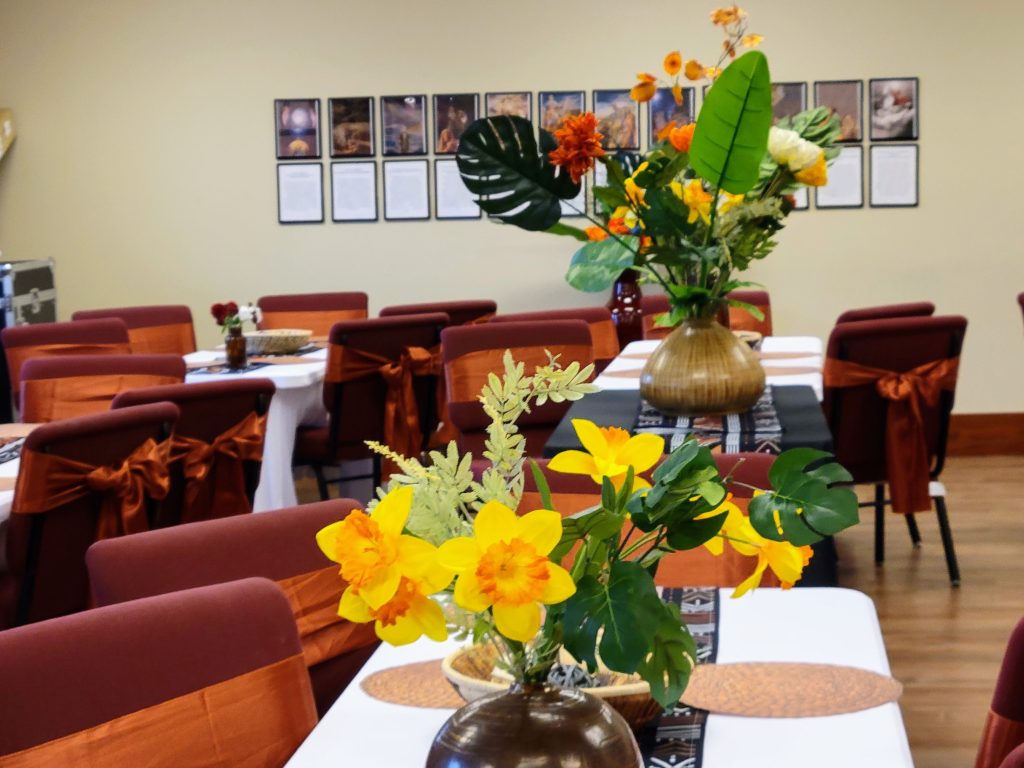 African celebration · mudcloth and tropicals · 17 April 2026