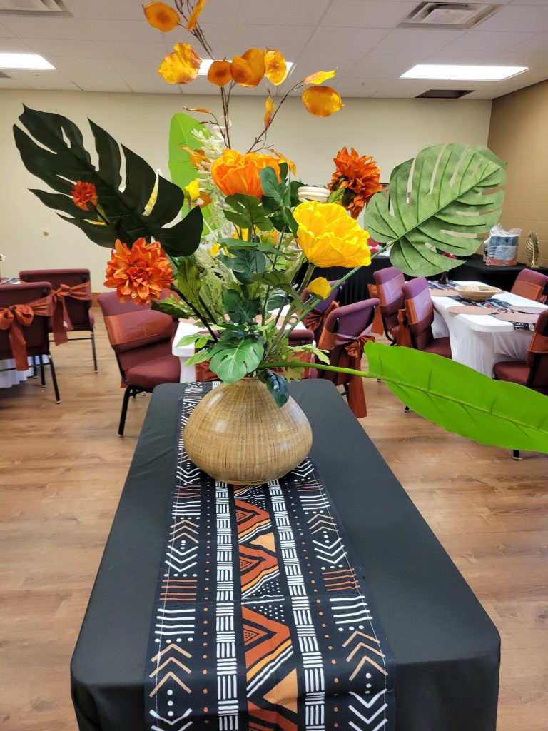 African celebration · mudcloth and tropicals · 17 April 2026